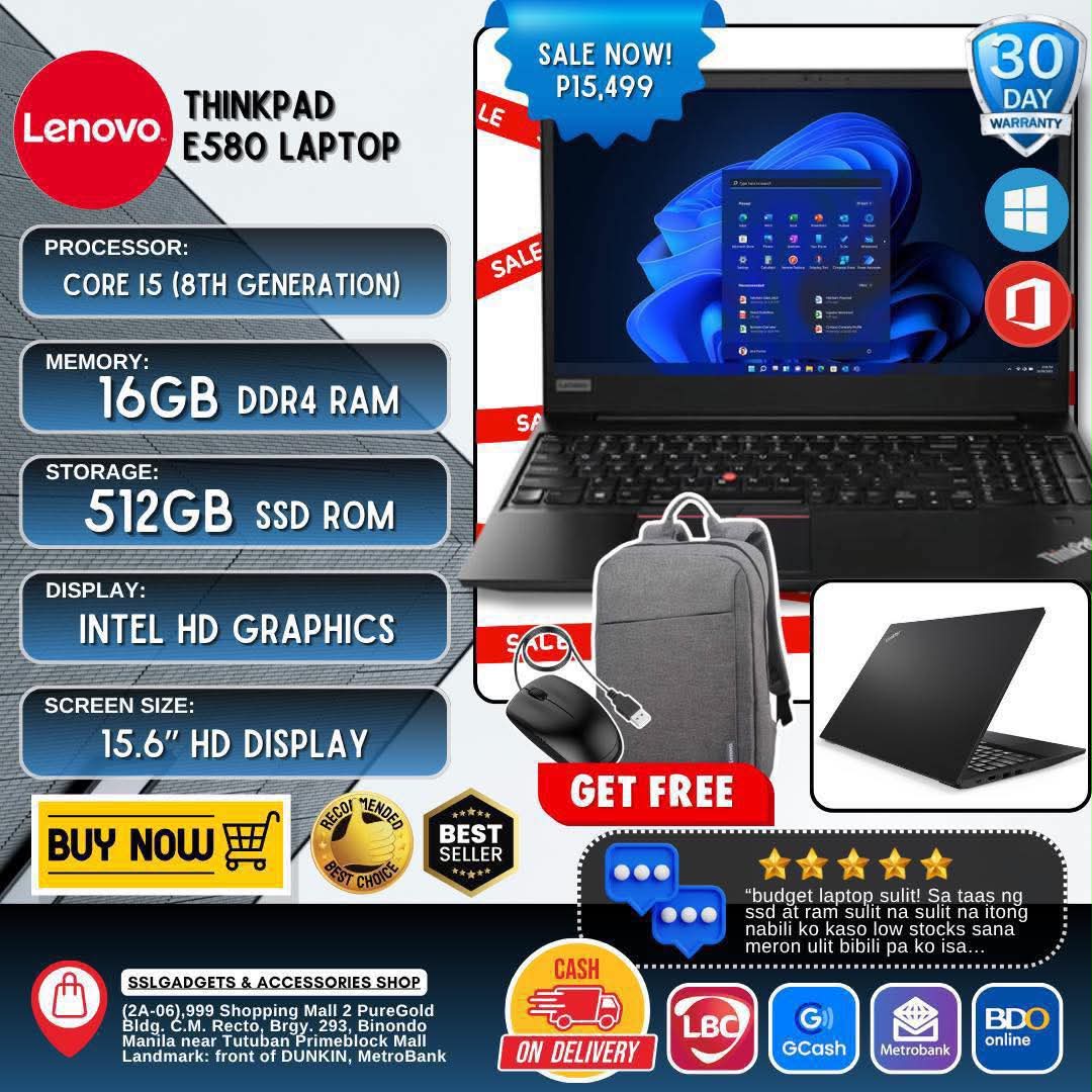 Lenovo ThinkPad E580