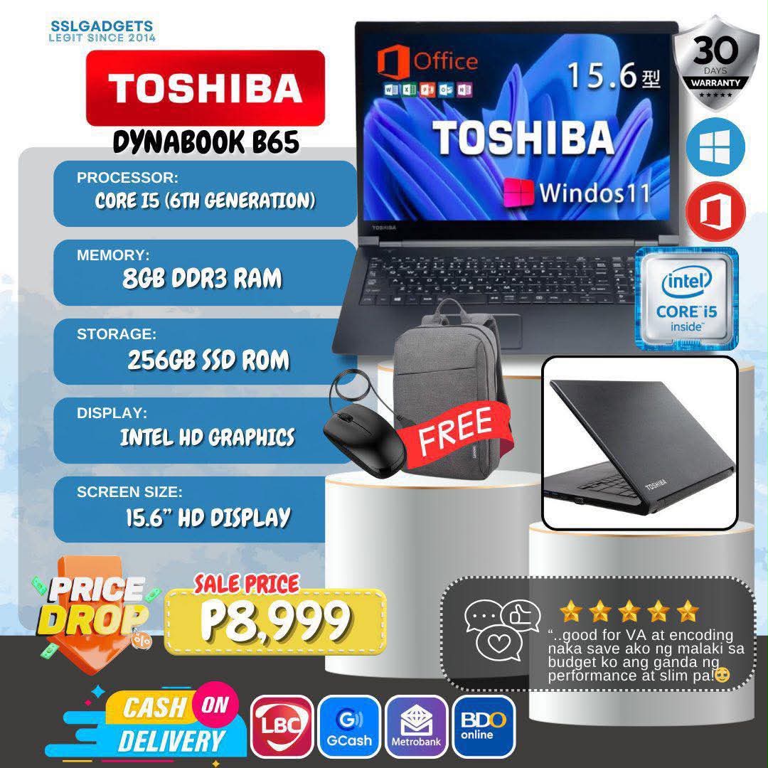 Toshiba Dynabook B65