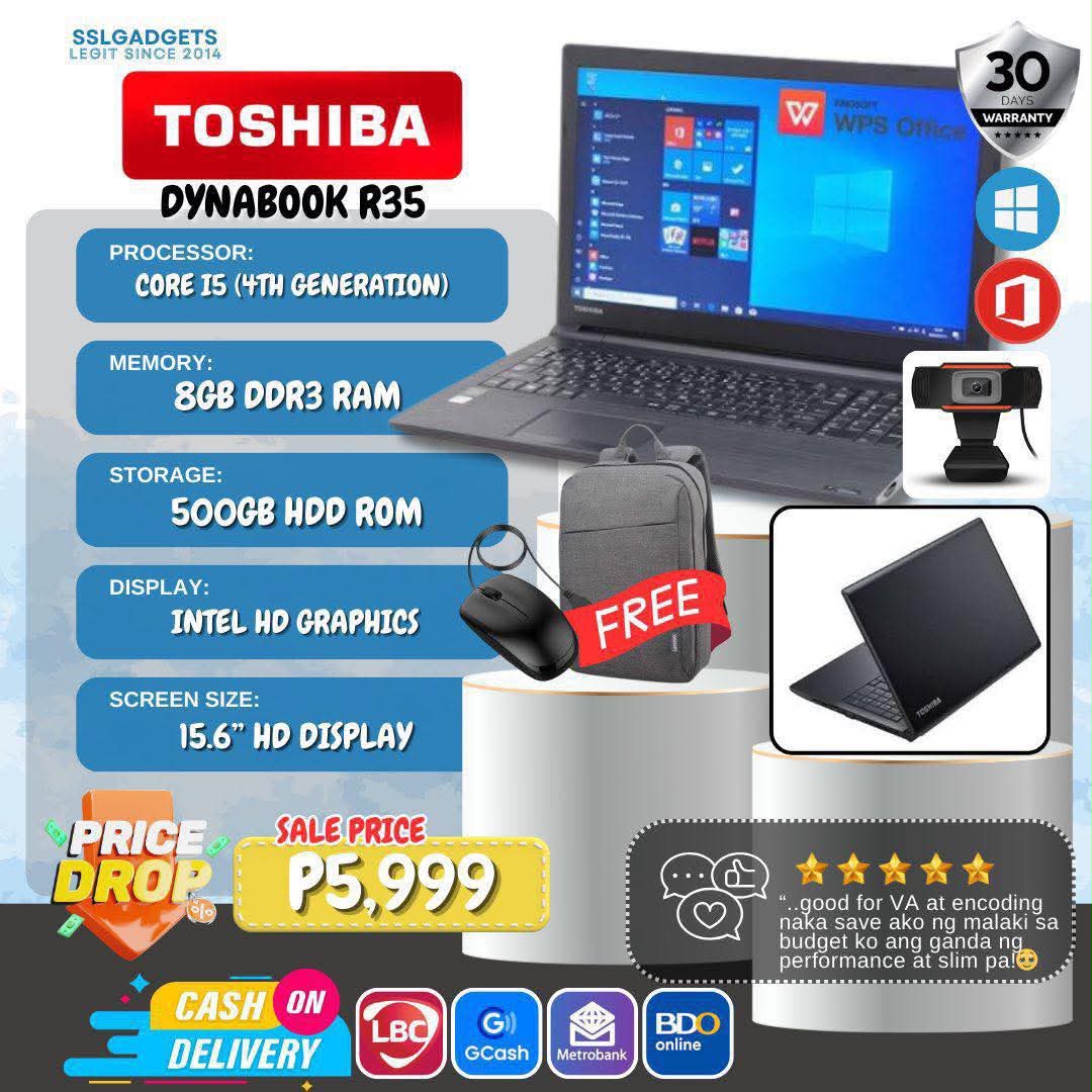 Toshiba Dynabook r35